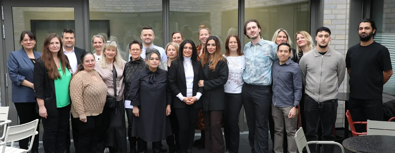 Gruppenfoto Pflegefachassistenz Gruppenfoto der neuen Pflegefachassistentinnen und Pflegefachassistenten